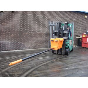 Fork Mounted Carpet Pole