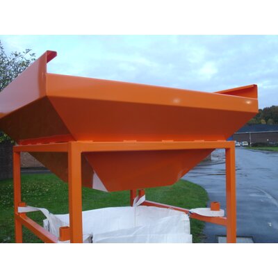 Static Bulk Bag Hopper with Fork Pockets