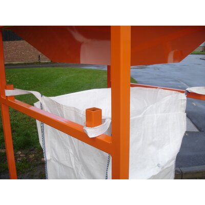 Static Bulk Bag Hopper with Fork Pockets