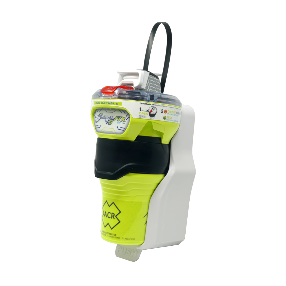GF V6 W Bracket Left Emergency Beacon For Marine Safety