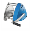 Aluminium console-mounted rope winch 800 kg