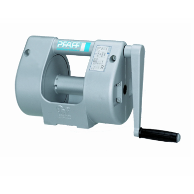 Aluminium console-mounted rope winch 500 kg