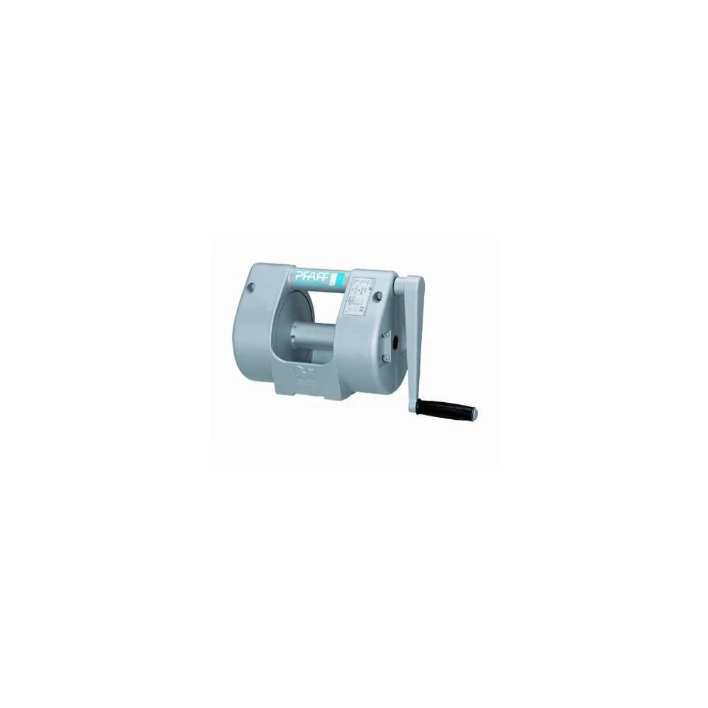Aluminium console-mounted rope winch 500 kg