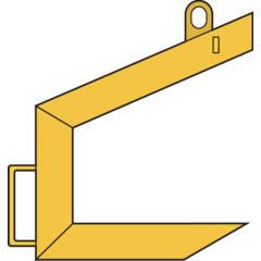 Gas Spring Balanced C-Hook
