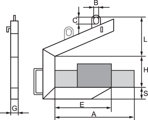 Coil Hook Type CKBG measurements