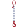 Chain sling 1-leg with safety hook