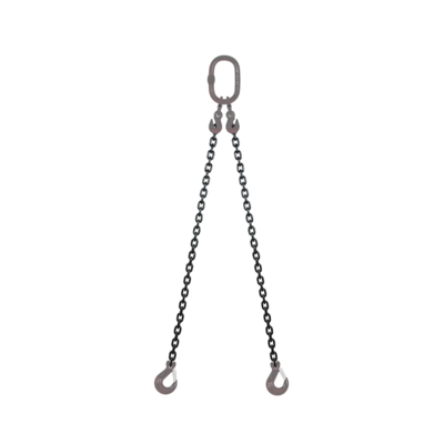 Chain sling 2-leg with latch hook