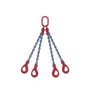 Chain sling 4-leg with safety hook