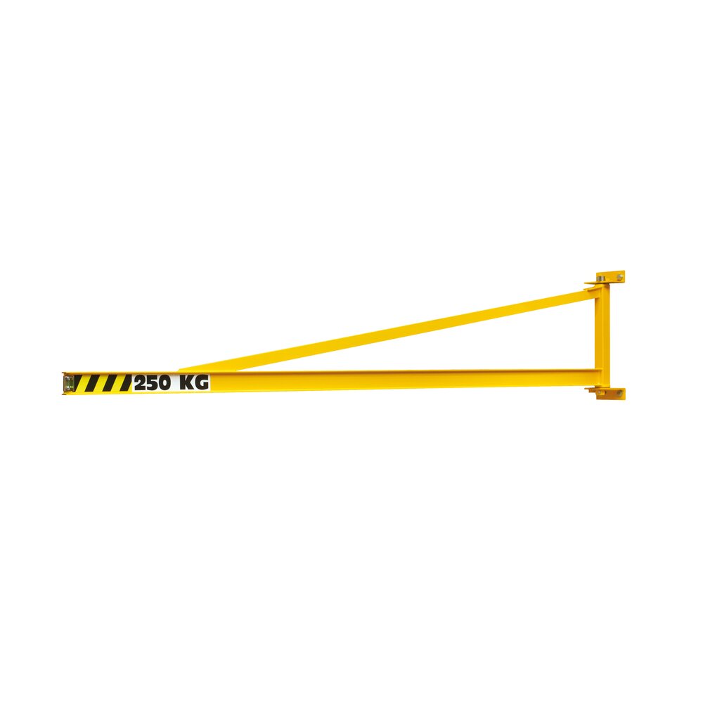 Wall Jib Crane - Overbraced