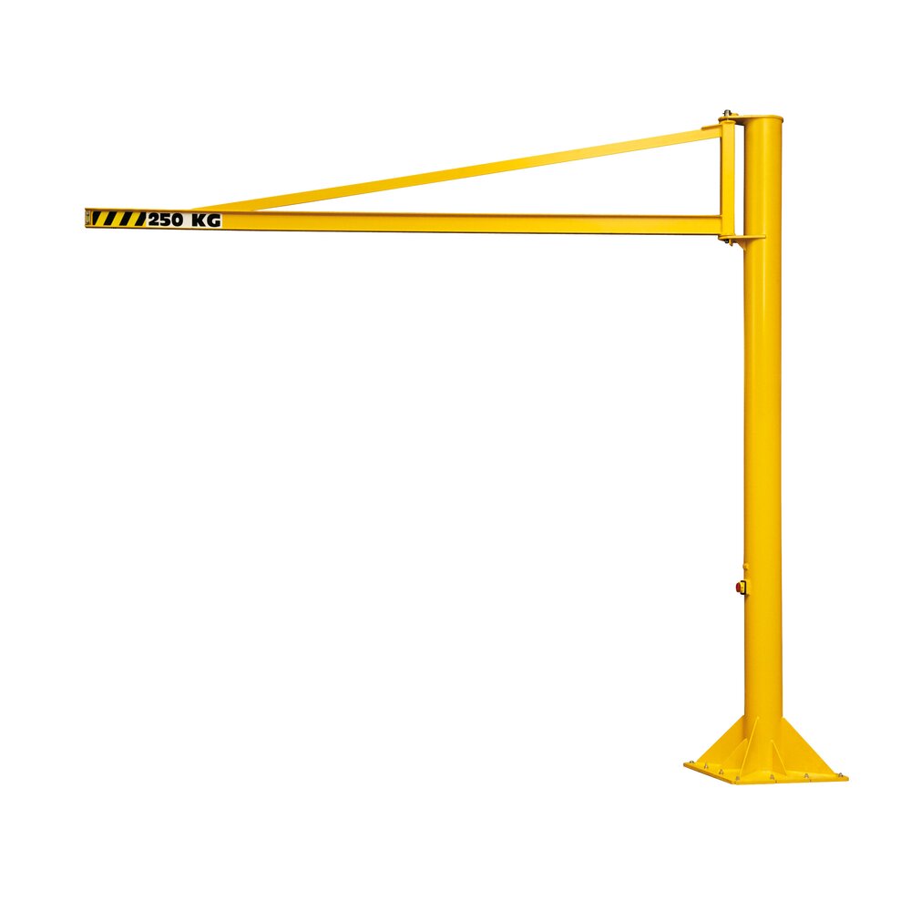 Pillar Jib Crane - Overbraced