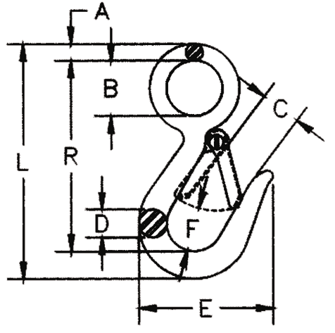 G-3315 Snap Hooks streg