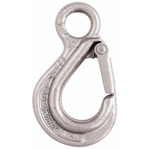 Eye Chain Hook with integrated Latch, Crosby S-315A 