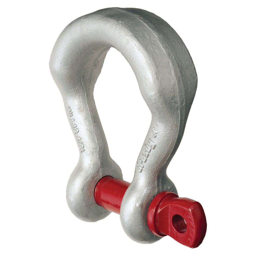 Alloy Screw Pin Shackles, Crosby, Wide Body G-2169