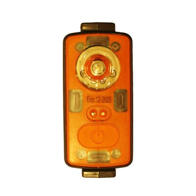 The Daniamant wateractivated emergancy light for lifevests lasts for 60 hours.