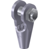 Open Spelter Socket with Safety Pin