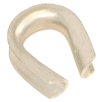 Thimble K3 from GN Rope Fittings, made of mild steel for fibre ropes.