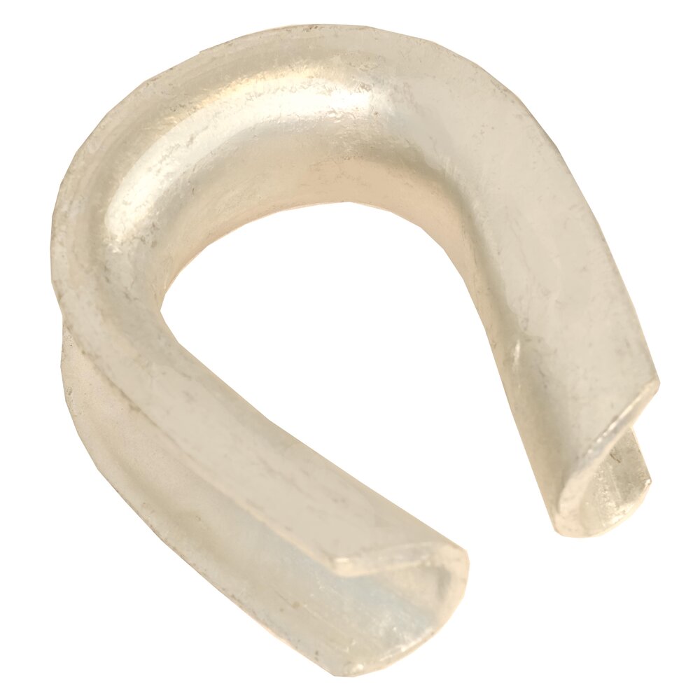 Thimble K3 from GN Rope Fittings, made of mild steel for fibre ropes.