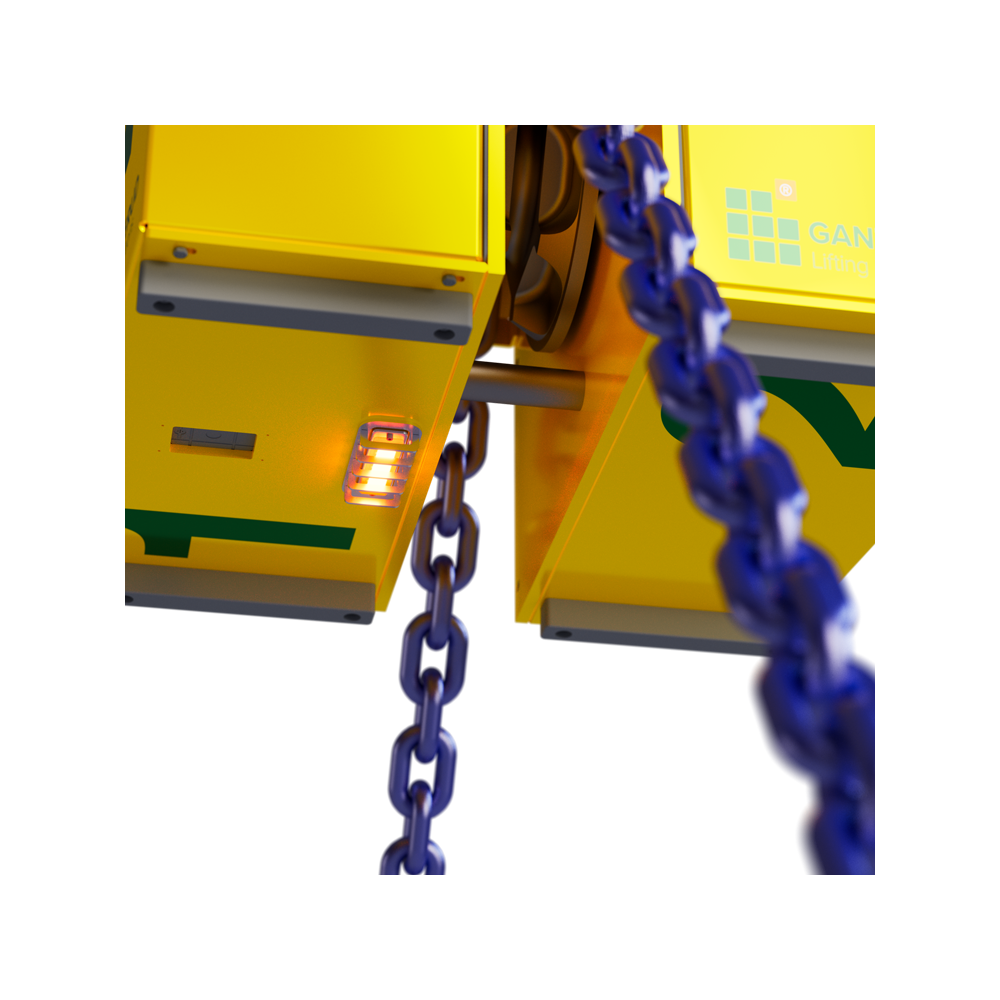 Ganterud L20-3 Pro with lower warning light