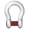 Countersunk Bow Shackle, Gunnebo No 850DP