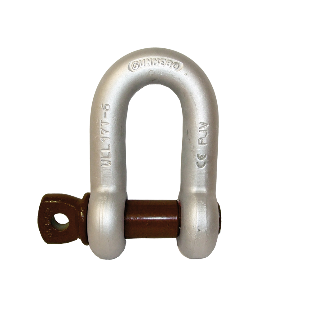 Dee Shackle No 834, Gunnebo - Screw Pin
