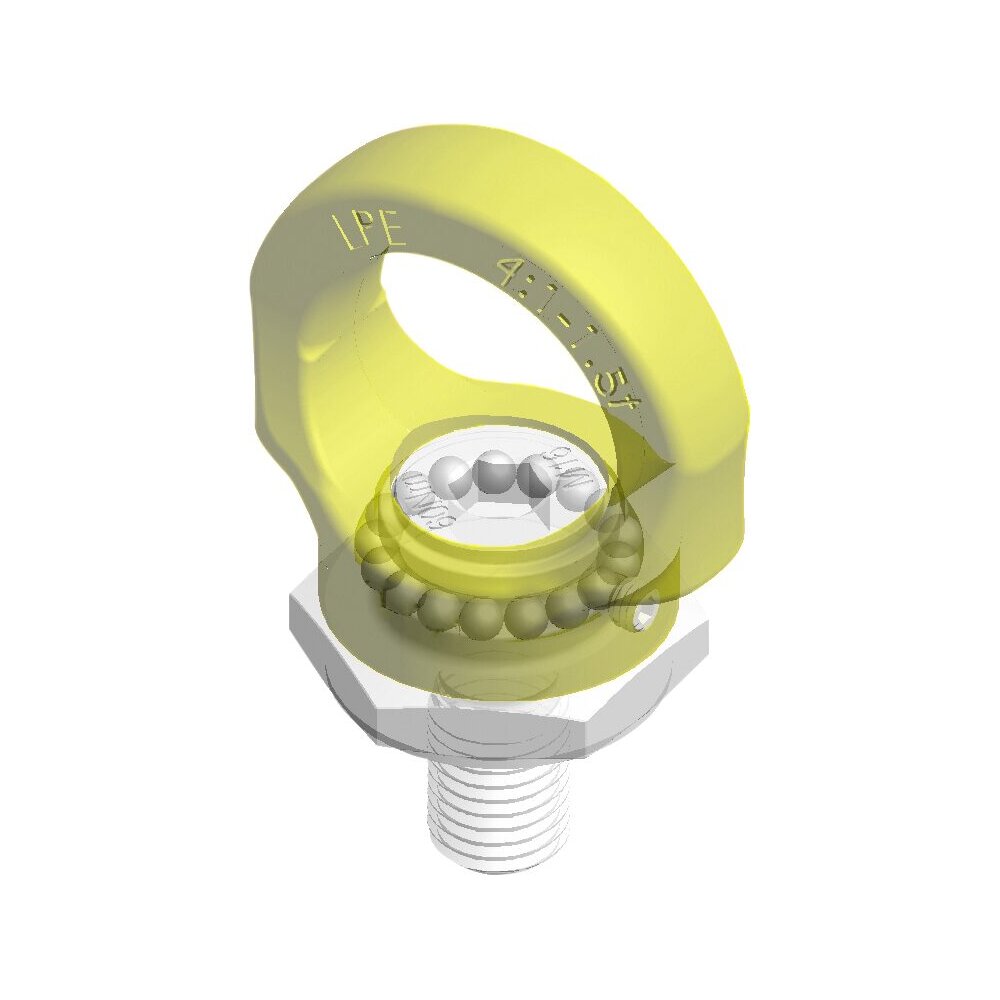 360° Rotating bail for smooth load alignment