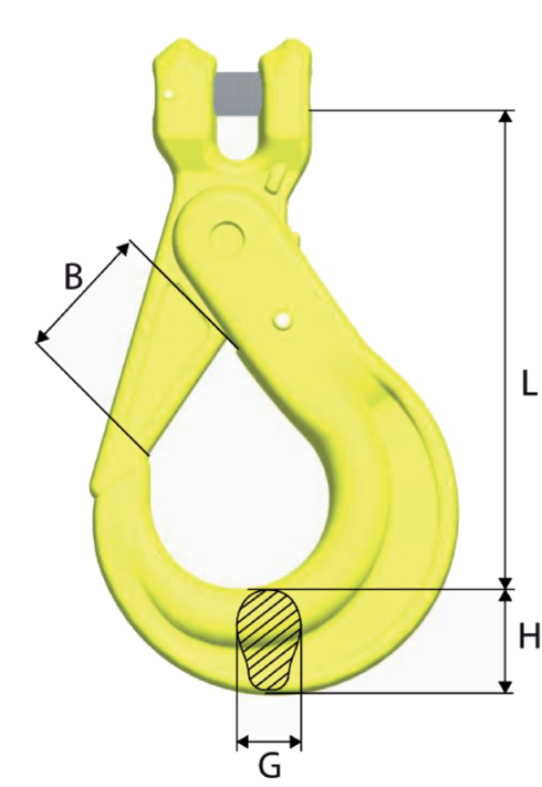 Grabiq Safety Hook BKG measurements