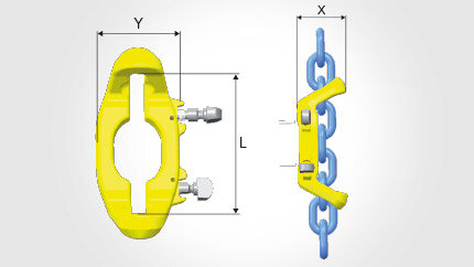 High quality Midgrab MIG CC in grade 10, quenched and tempered alloy steel.