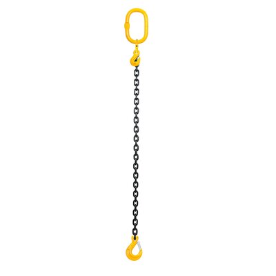 Chain sling 1-leg with latch hook