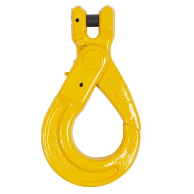 Clevis self-locking hook, grade 80 