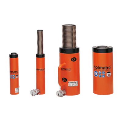 Locknut Cylinder Gravity Return 100 and 250 ton. 