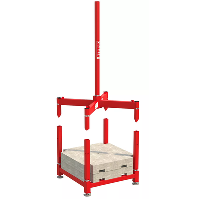 Adjustable feets of the loading System CLS COMBISAFE MkII