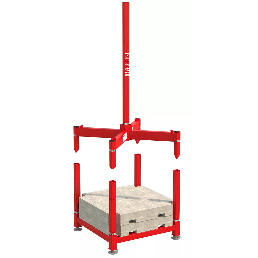 Adjustable feets of the loading System CLS COMBISAFE MkII