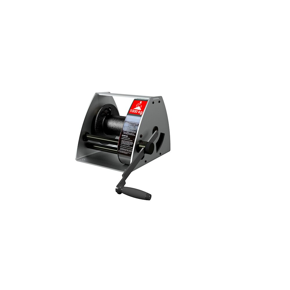 Hand spurgear winch MANIBOX GR, Stainless Steel Finish