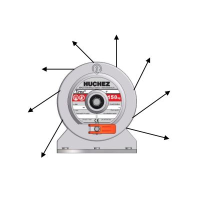 Hand spurgear Winch SS TIREX