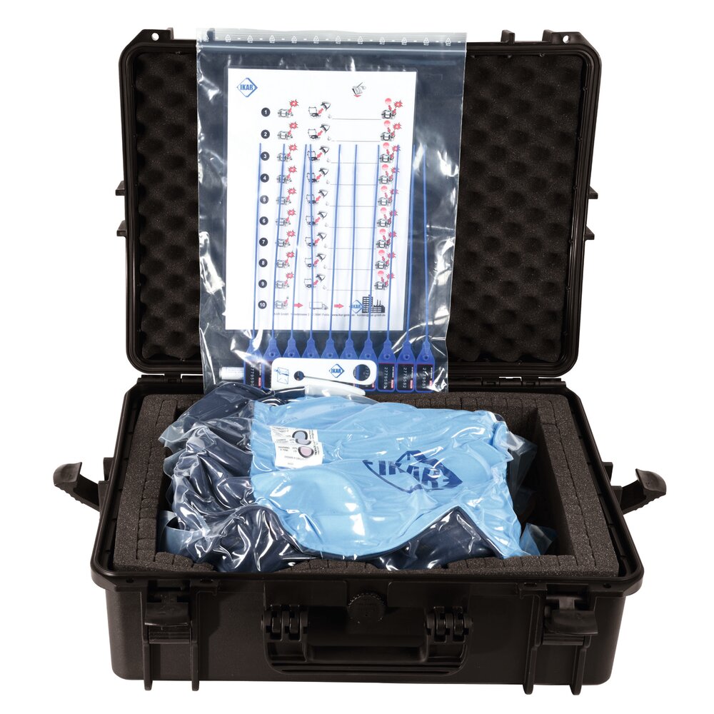 IKAR rescue and evacuation system in a suitcase