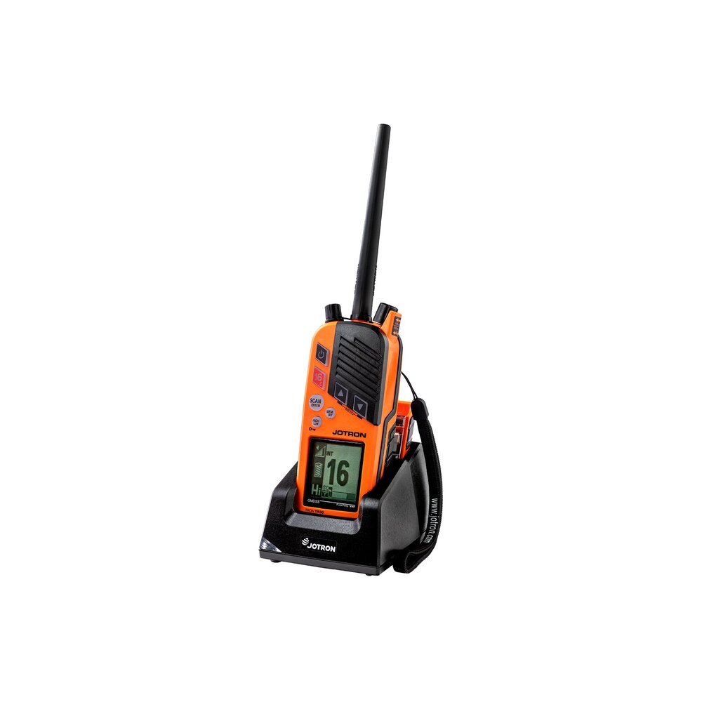 Tron TR30 GMDSS and Maritime VHF radio with Charger and Rechargeable Battery