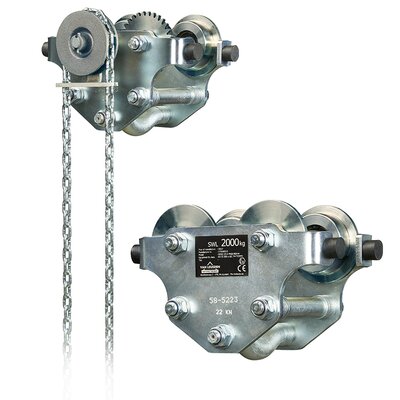 Geared Trolley KITO HD3C Standard Execution