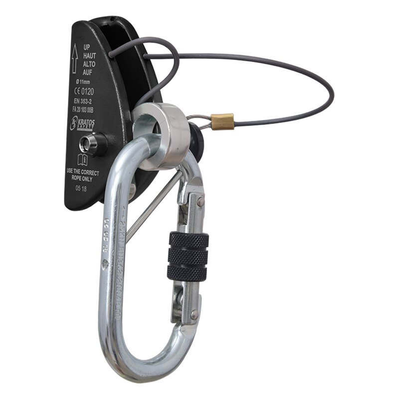 Fall Arrester LOREL Guided Type on Kernmantle Rope | Lifting Gear & Safety
