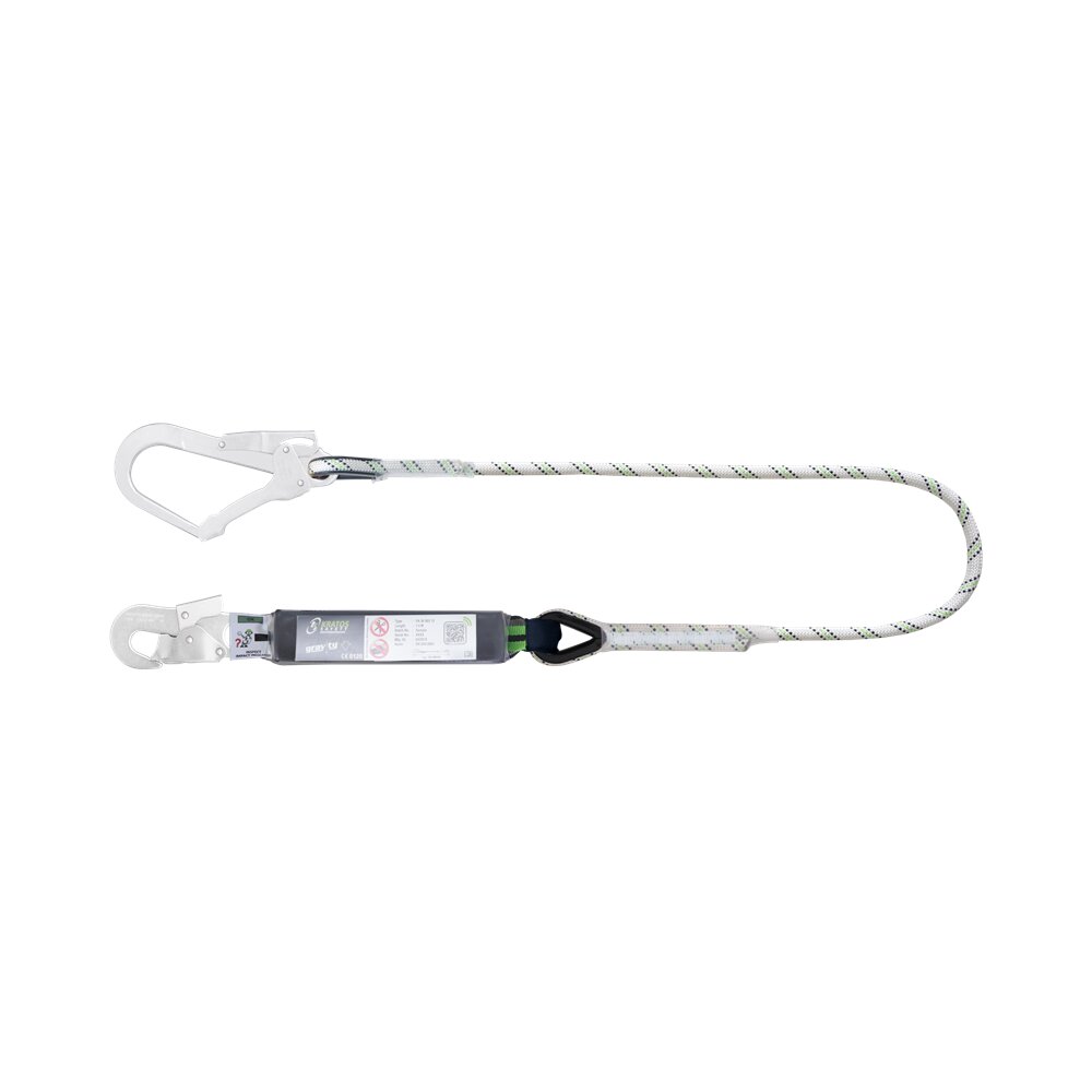 Energy Absorbing Kernmantle Rope Lanyard Energy Absorbing Kernmantle Rope Lanyard with connectors FA5020217 and FA5020755