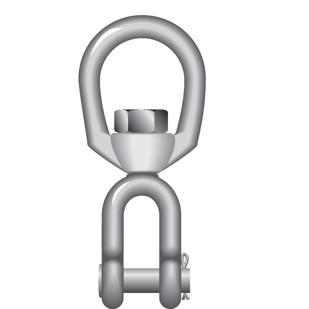 Regular Swivel JE Green Pin® G-7723, Jaw-eye