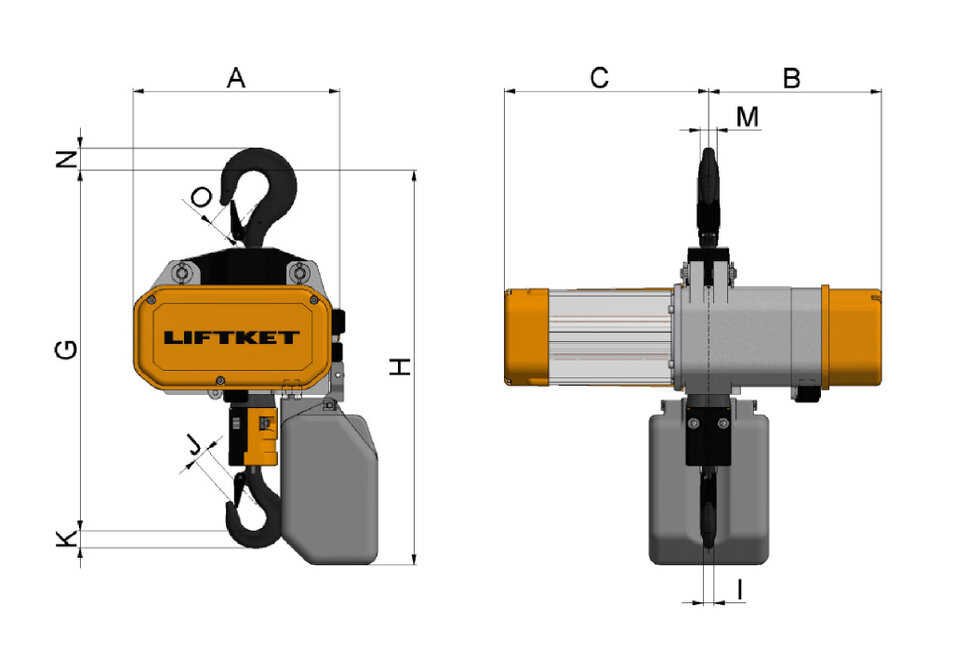 LIFTKET STAR Hoist 230V | Lifting Gear & Safety