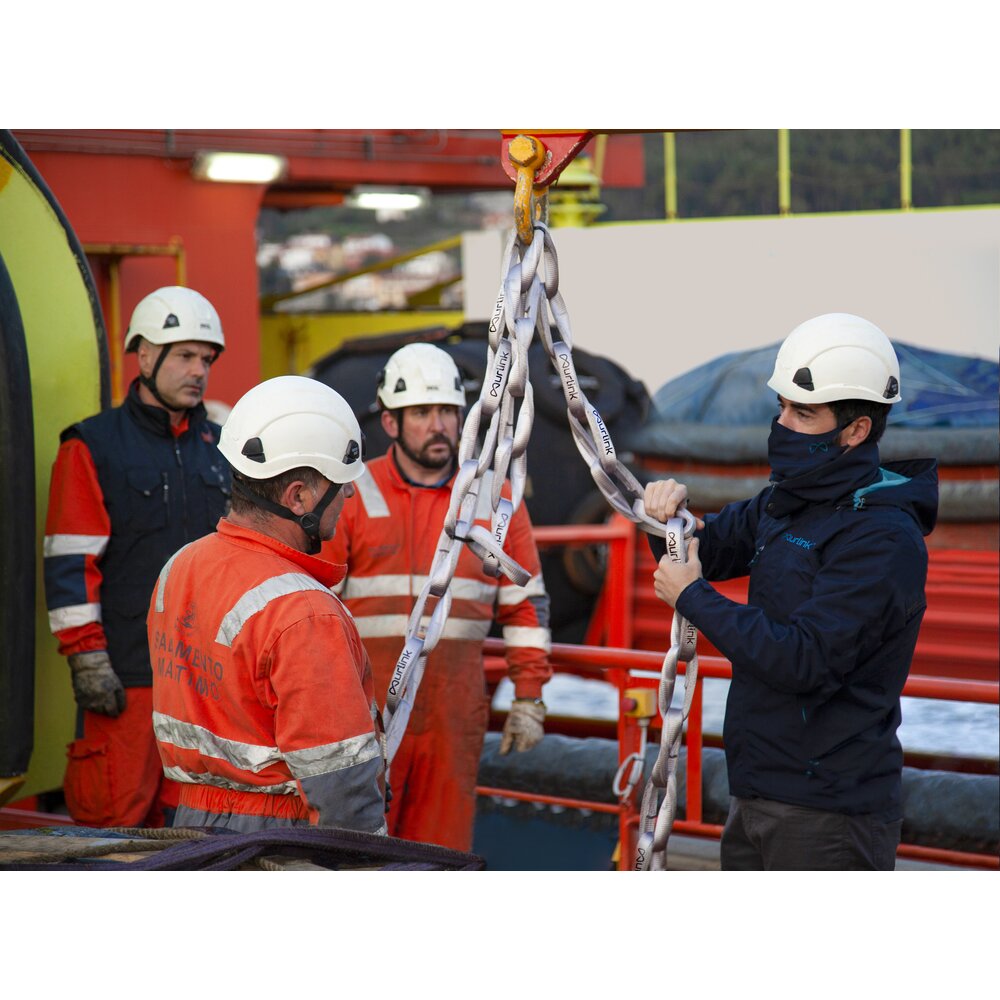 Murlink chain in lifting task