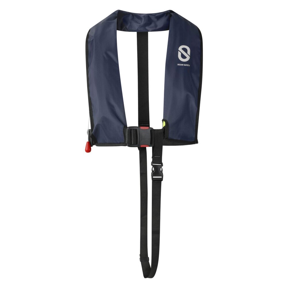 Ocean Safety XF adult lifejacket, blue, manual inflation