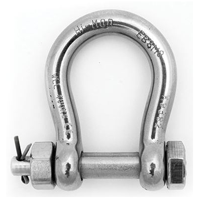 High grade Bow Shackle type EB with safety pin type EB8M8