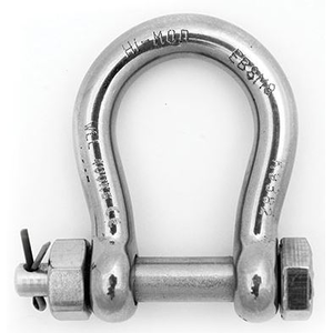 High grade Bow Shackle type EB with safety pin type EB8M8