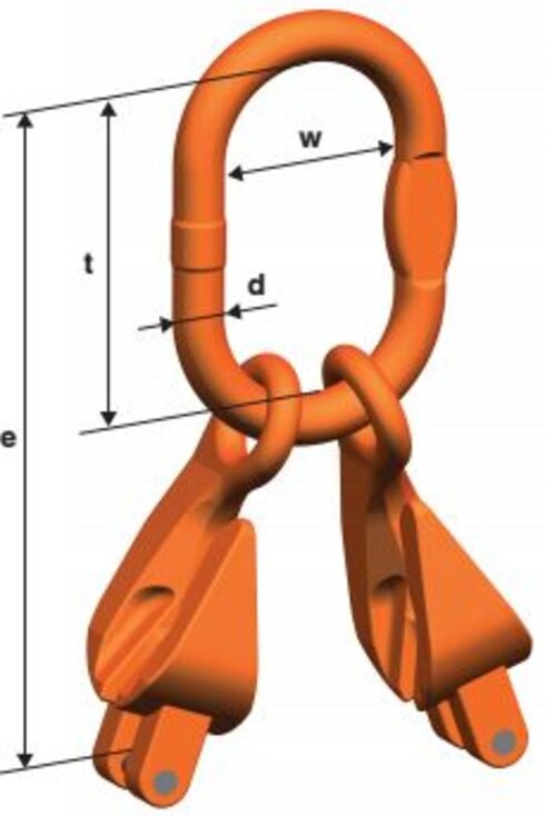 Lifting Clevis Master Set VMXKW 2 drawing