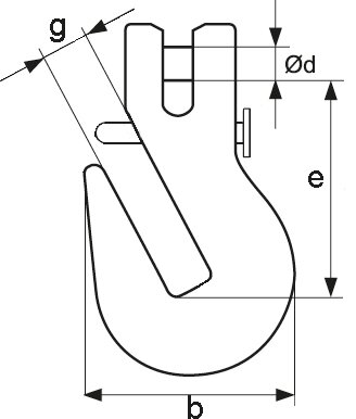 KPSW Clevis with safety catch_dwg