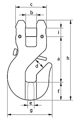 Shortening Hook UCRCT drawing