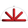 The swing angle for the Lifting Point Pewag PLE/N Eta. The swing angle for the Lifting Point Pewag PLE/N Eta.