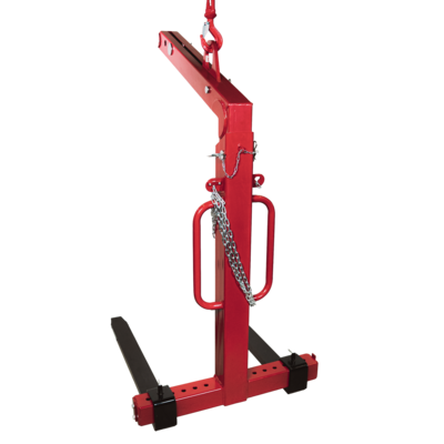 Powertex industrial pallet fork with auto balancing feature